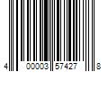 Barcode Image for UPC code 400003574278