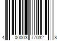 Barcode Image for UPC code 400003770328