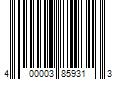 Barcode Image for UPC code 400003859313