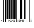 Barcode Image for UPC code 400003859368