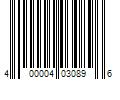 Barcode Image for UPC code 400004030896