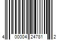 Barcode Image for UPC code 400004247812