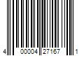 Barcode Image for UPC code 400004271671