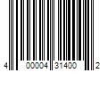 Barcode Image for UPC code 400004314002