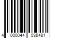 Barcode Image for UPC code 4000044036481