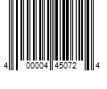 Barcode Image for UPC code 400004450724