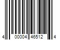 Barcode Image for UPC code 400004465124