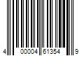 Barcode Image for UPC code 400004613549