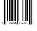 Barcode Image for UPC code 400005112201