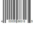 Barcode Image for UPC code 400005663185