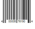 Barcode Image for UPC code 400005761904