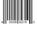 Barcode Image for UPC code 400005823190