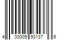 Barcode Image for UPC code 400005931376