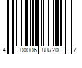 Barcode Image for UPC code 400006887207