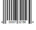 Barcode Image for UPC code 400007321564