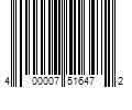 Barcode Image for UPC code 400007516472