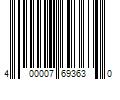 Barcode Image for UPC code 400007693630