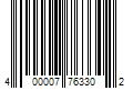 Barcode Image for UPC code 400007763302