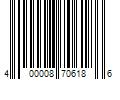 Barcode Image for UPC code 400008706186