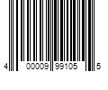 Barcode Image for UPC code 400009991055