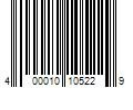 Barcode Image for UPC code 400010105229