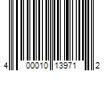 Barcode Image for UPC code 400010139712