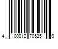 Barcode Image for UPC code 400012705359