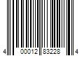 Barcode Image for UPC code 400012832284