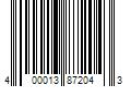 Barcode Image for UPC code 400013872043