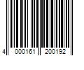 Barcode Image for UPC code 4000161200192