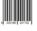 Barcode Image for UPC code 4000165001702