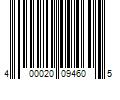 Barcode Image for UPC code 400020094605