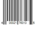 Barcode Image for UPC code 400021763135