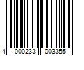 Barcode Image for UPC code 4000233003355