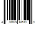 Barcode Image for UPC code 400023481099