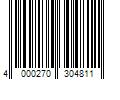 Barcode Image for UPC code 4000270304811