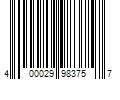 Barcode Image for UPC code 400029983757