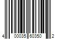 Barcode Image for UPC code 400035603502