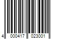 Barcode Image for UPC code 4000417023001