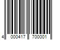 Barcode Image for UPC code 4000417700001