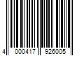 Barcode Image for UPC code 4000417926005