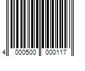 Barcode Image for UPC code 40005000001123