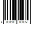 Barcode Image for UPC code 40005000003523