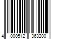 Barcode Image for UPC code 4000512363200