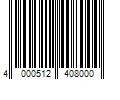 Barcode Image for UPC code 4000512408000