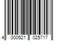 Barcode Image for UPC code 4000521025717