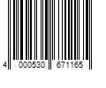 Barcode Image for UPC code 4000530671165