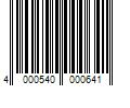 Barcode Image for UPC code 4000540000641