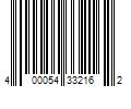 Barcode Image for UPC code 400054332162