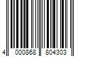 Barcode Image for UPC code 4000868804303